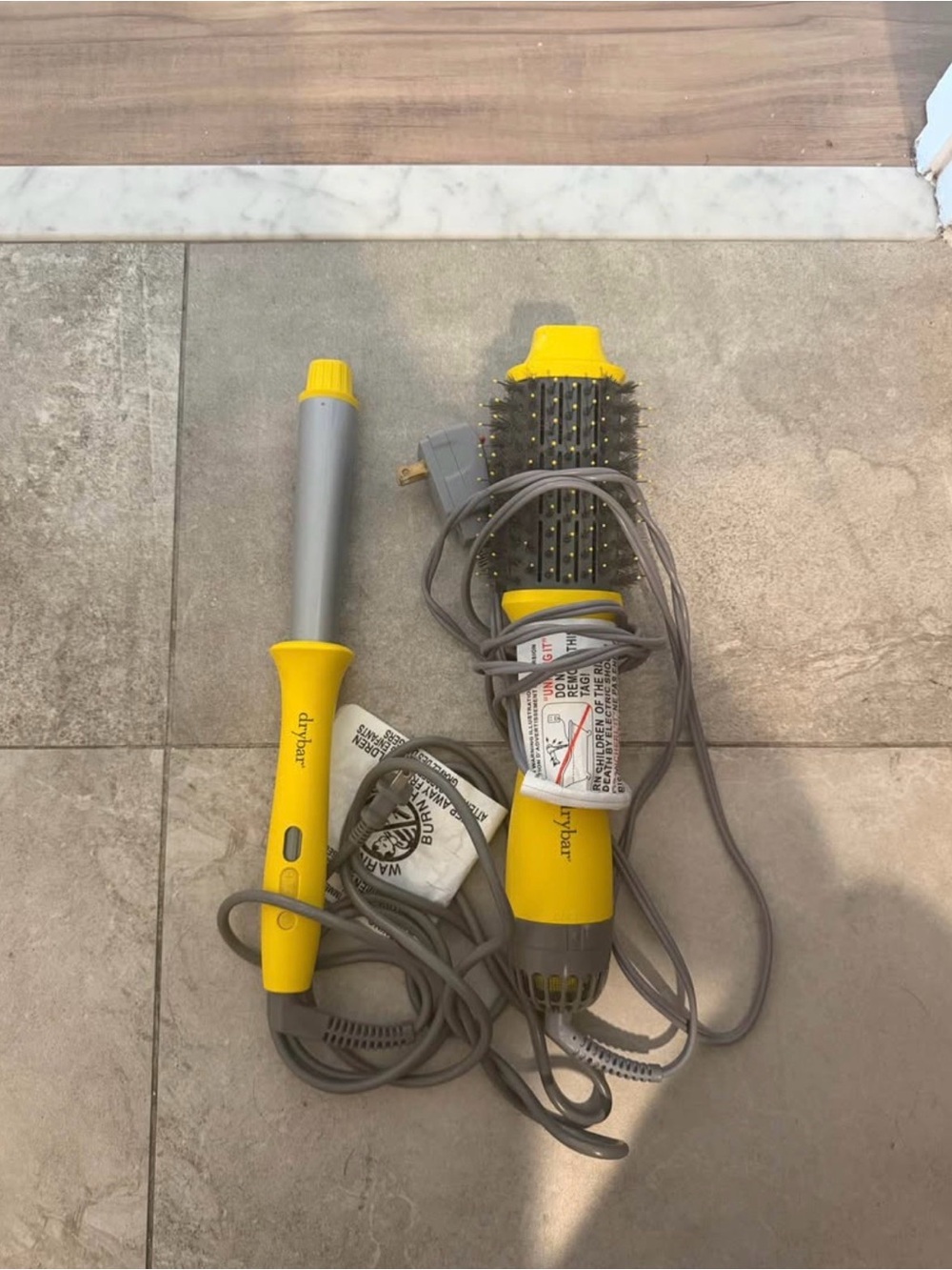 Drybar Blowout Brush & Curling Wand Set